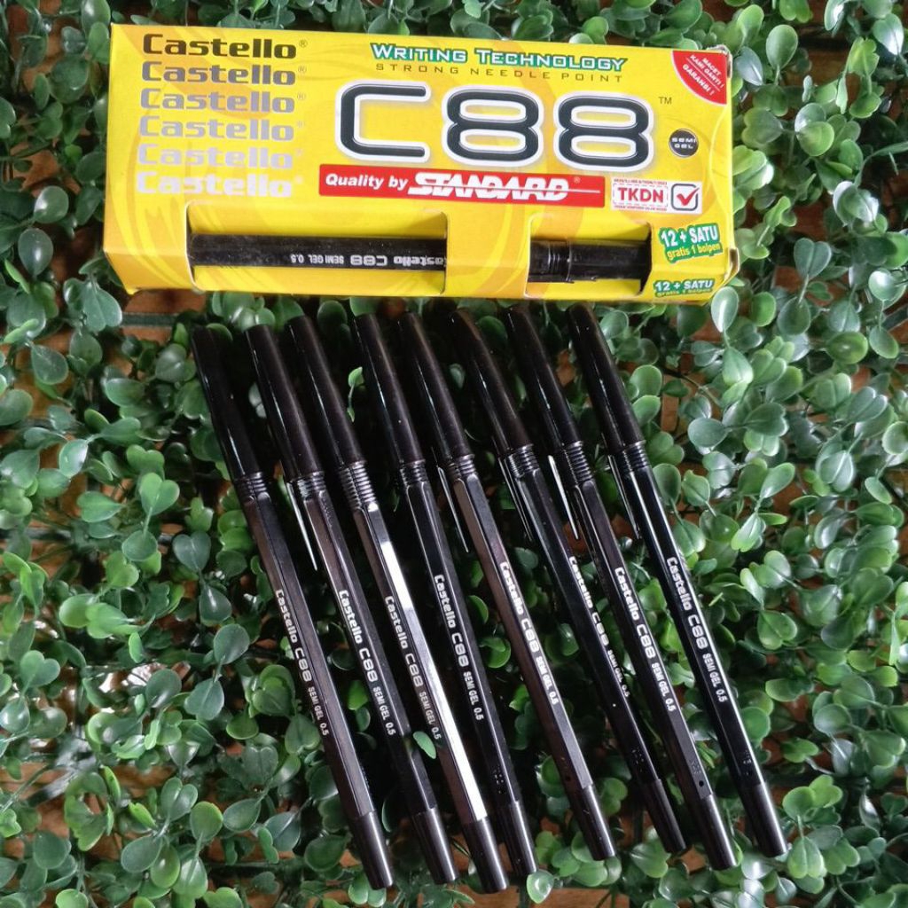 

Pulpen Castello C88 12 bonus 1pcs