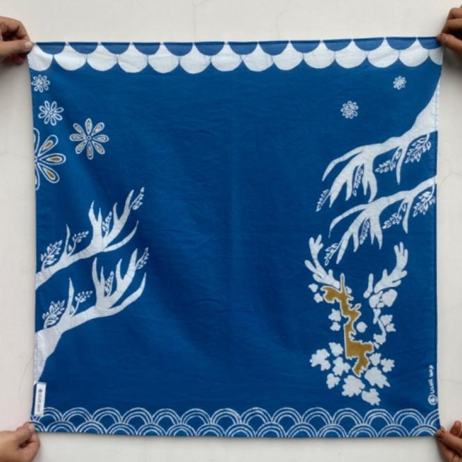 Ulur Wiji - Scarf Batik Tulis Warna Alami