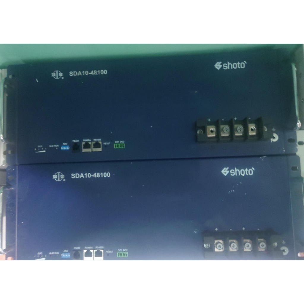Lifepo4 48V 100Ah Shoto SDA10-48100 Box Biru