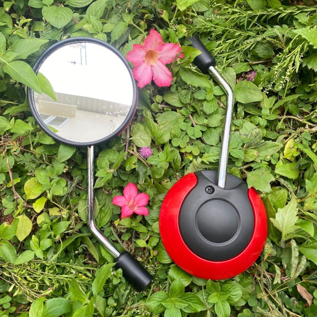 Spion HONDA SCOOPY Model Standar Spion SCOOPY MERAH Kaca Spion Motor / Spion SCOOPY