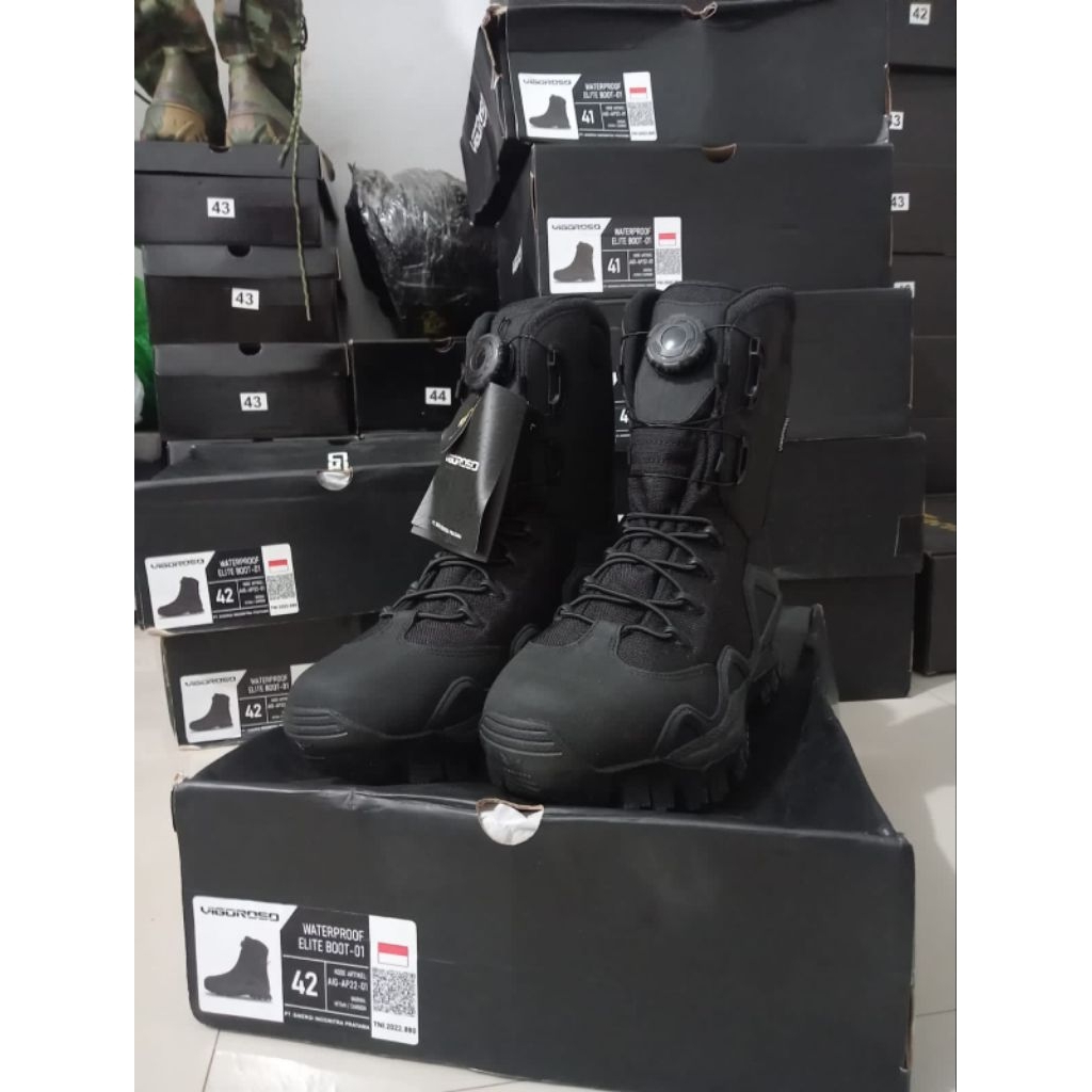 Sepatu PDL Vigoroso elite Tali putar Terbaru