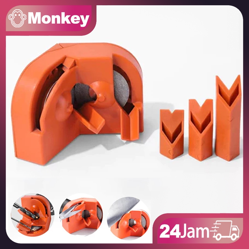 Alat Asah Mata Bor HSS Listrik Baterai Lithium