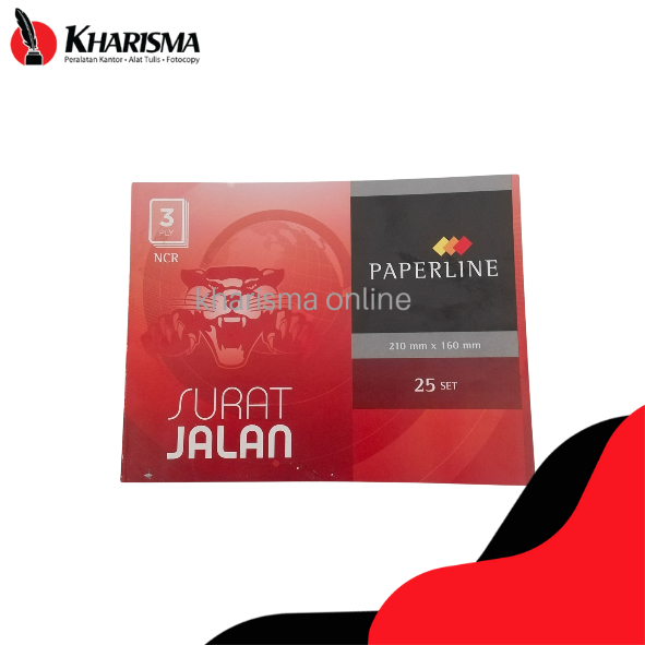 

Buku Surat Jalan PAPERLINE 3 Ply NCR - 21x16 Cm 25set