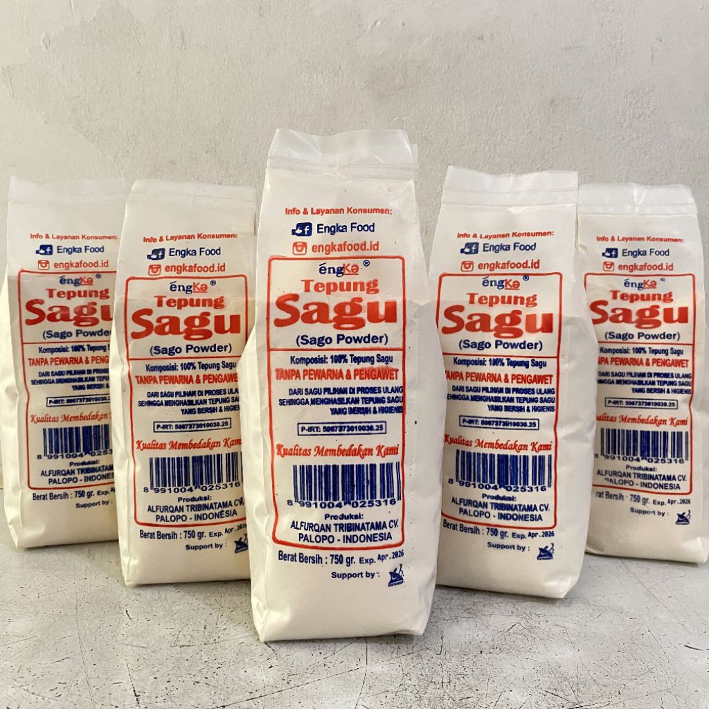 Engka tepung sagu 750 gram | tepung sagu engka