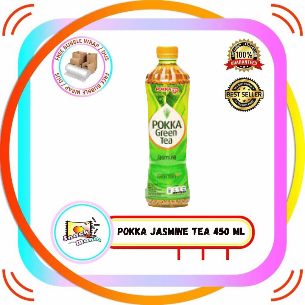 

Pokka Jasmine Green Tea ~ 450ml Teh Botol