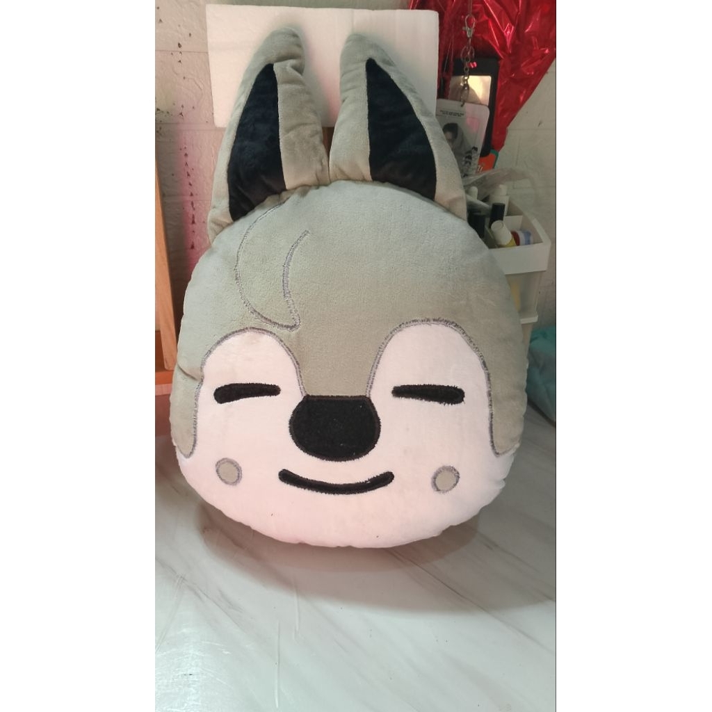 Skzoo Doll Pillow (Wolf Chan)