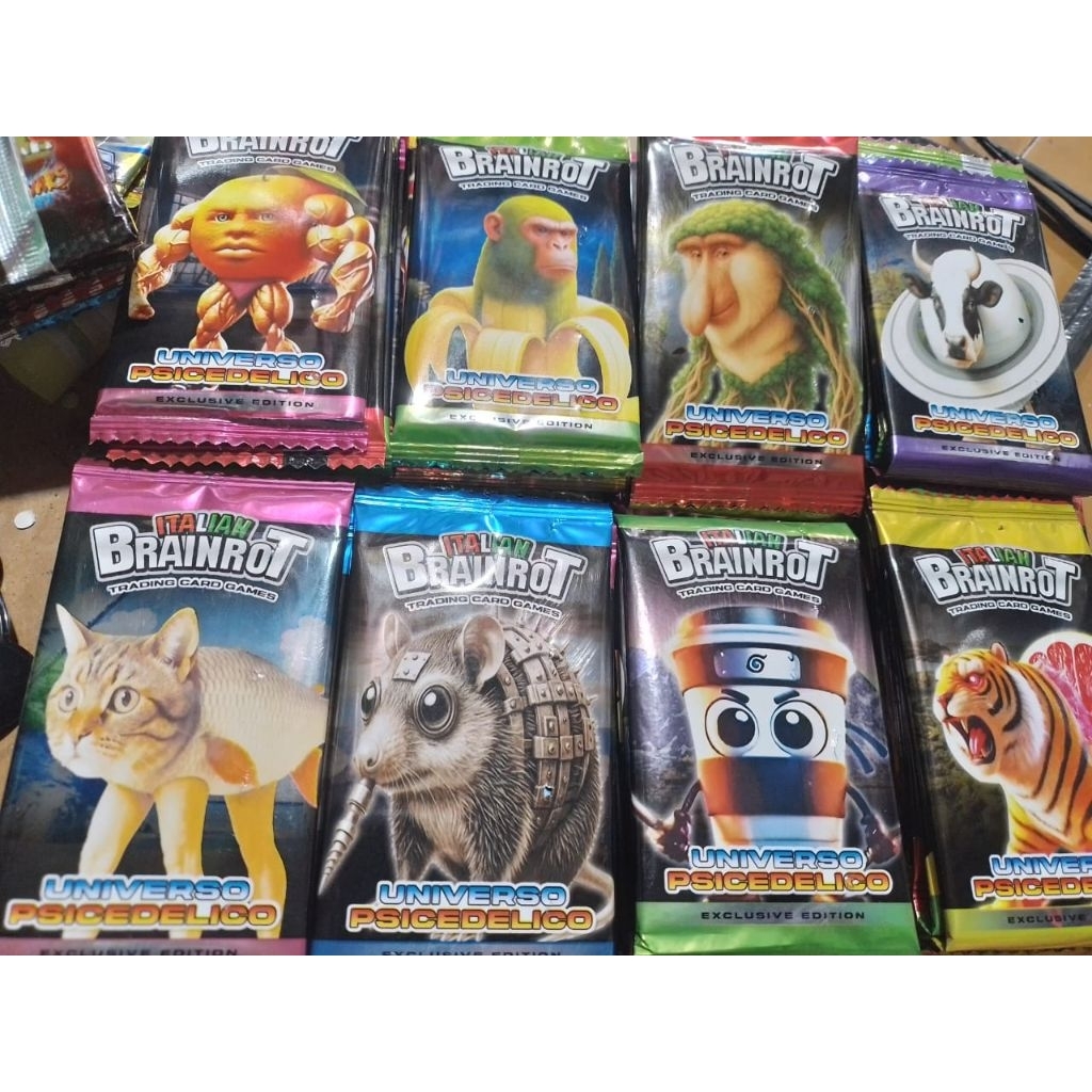 

12 sachet kartu anomali tung tung sahur