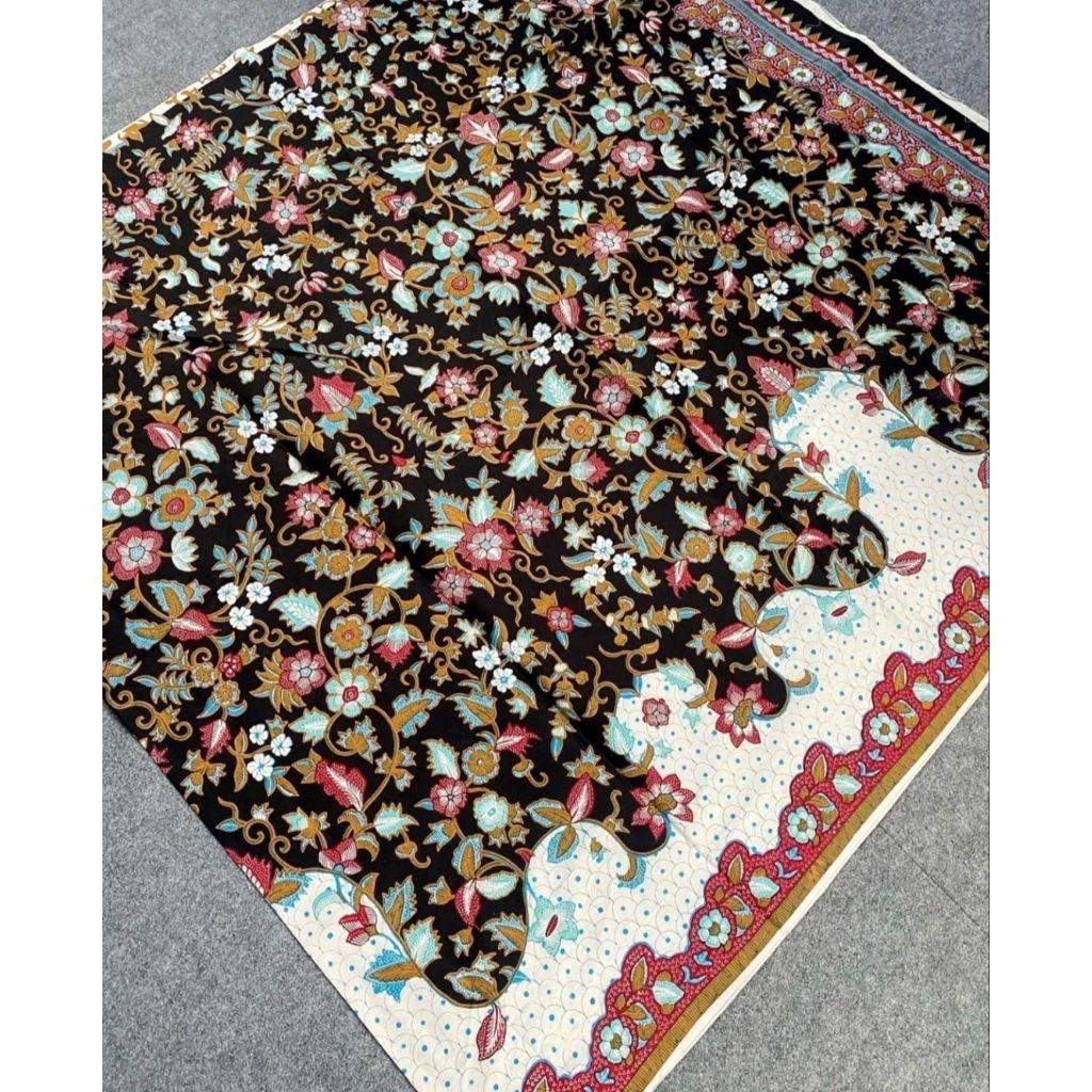 Kain Batik Katun Premium Motif Bunga