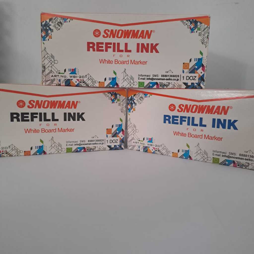 

Refill tinta spidol snowman