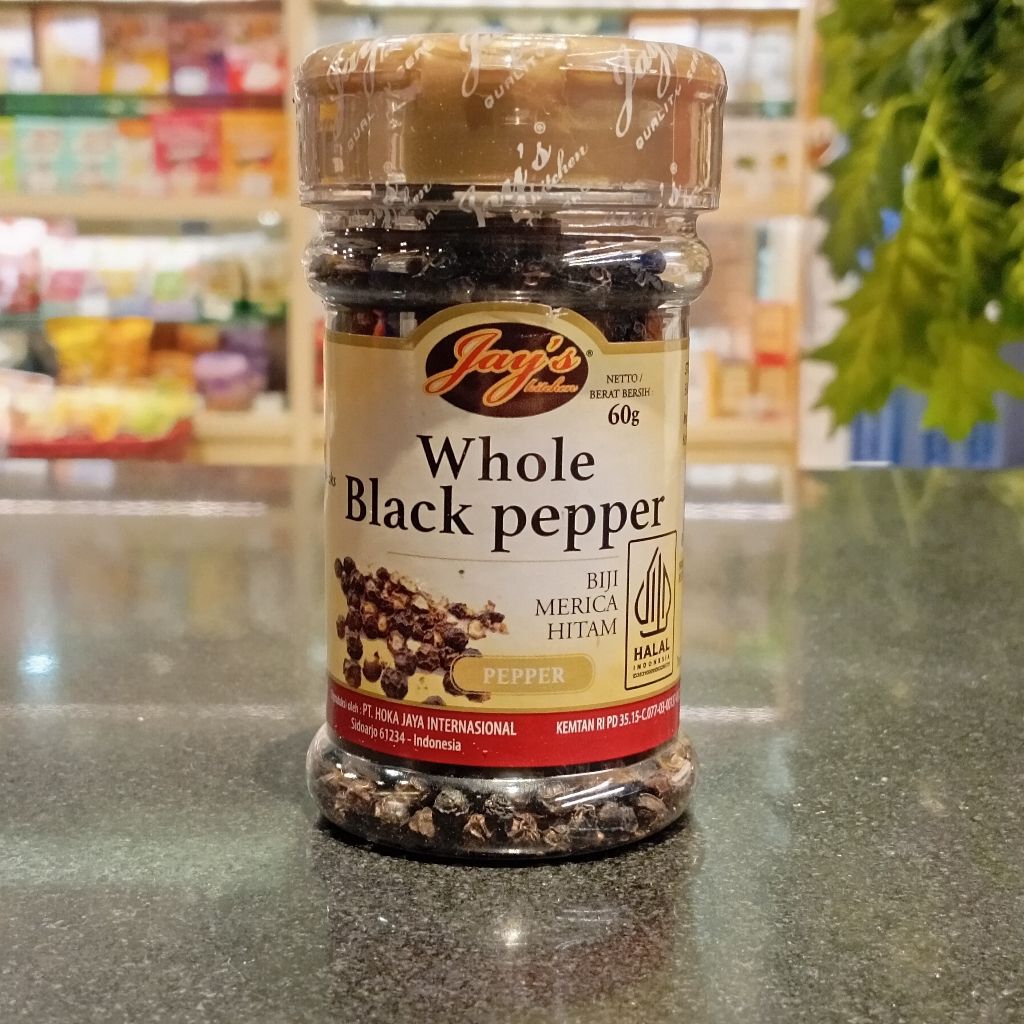 

Black Papper Whole by Jay's 60gr