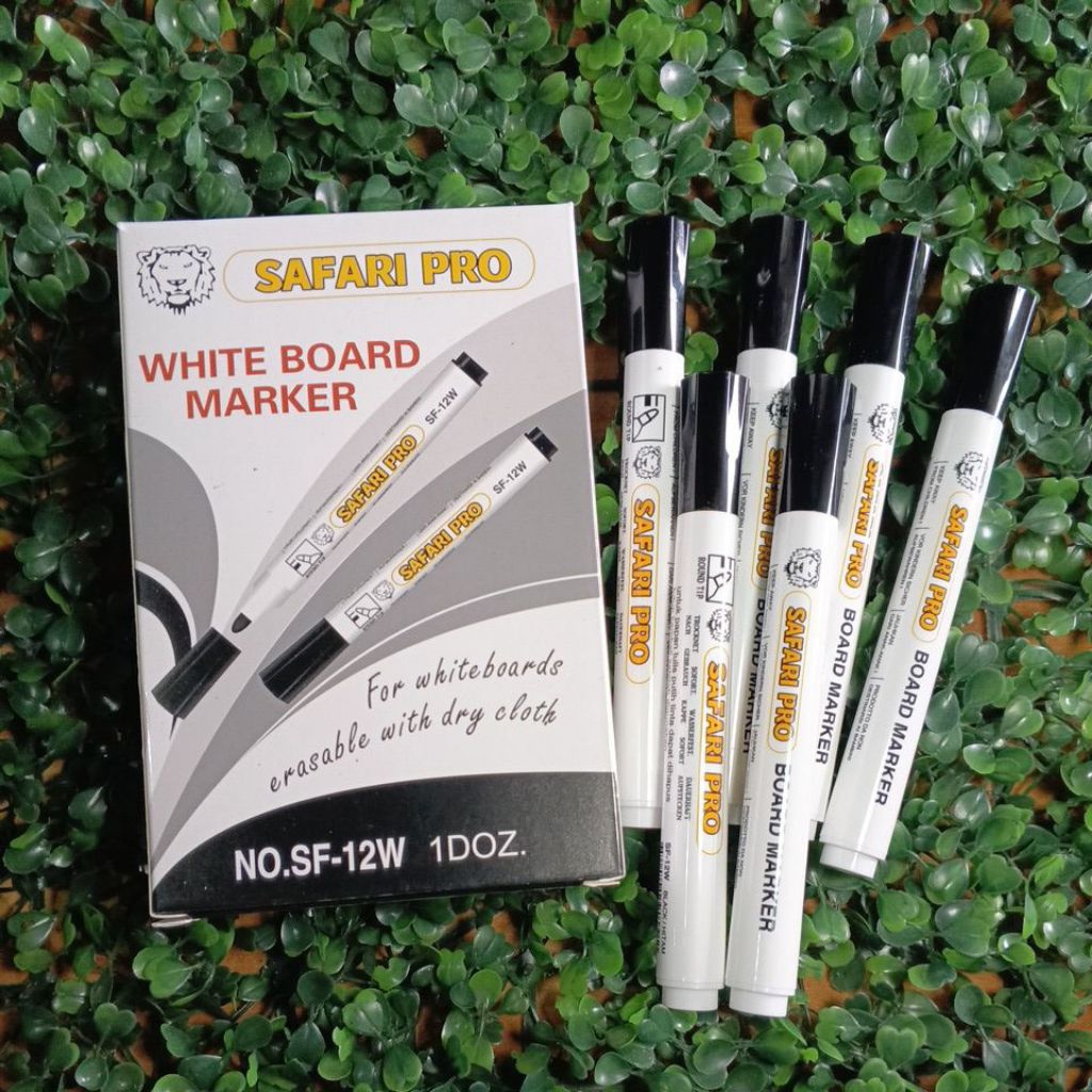 

Spidol Papan Tulis White Board Marker Safari Pro SF-12W