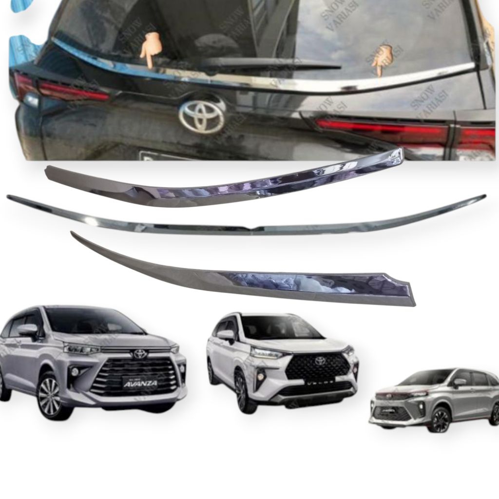 LIST KACA BELAKANG MOBIL AVANZA XENIA  2022up chrome