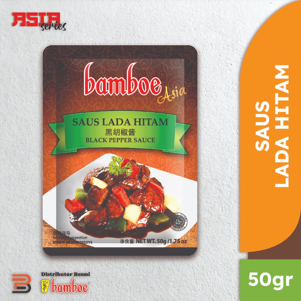 

Bumbu Bamboe - Saus Lada Hitam [Asia Series]