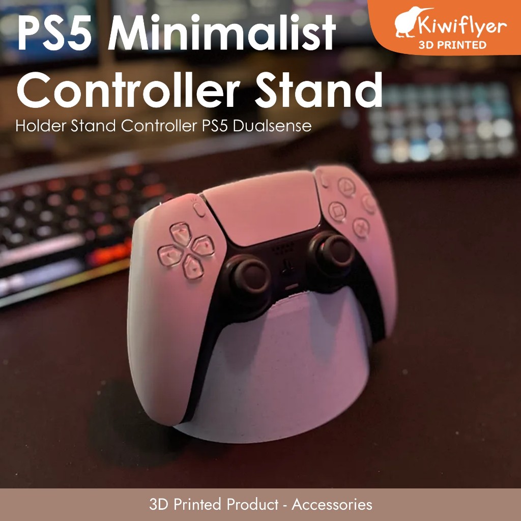 PS5 Minimalist Controller Stand - Stand Kontroller PS5 - Versi 2