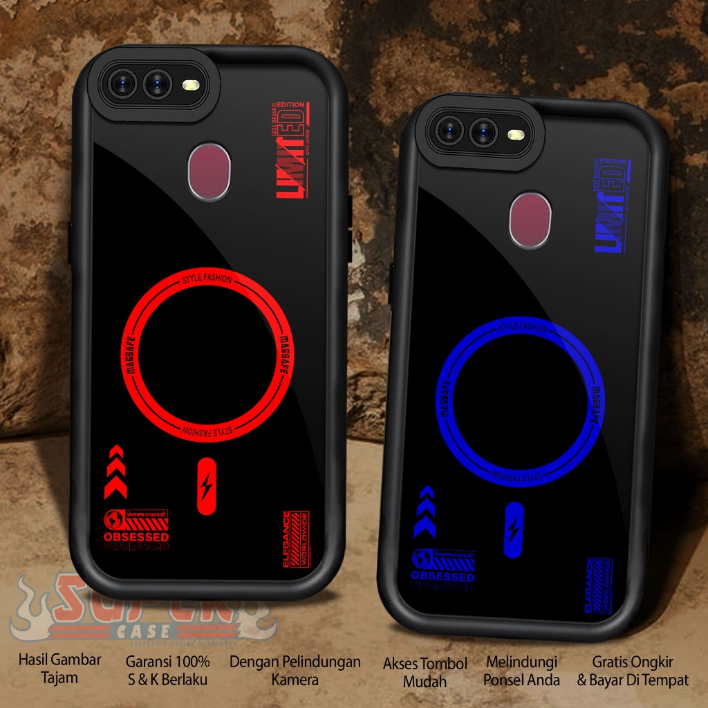 Case Premium Compatible For OPPO F9 F9 PRO REALME 2 PRO AX7 Motif [ RING ] Casing Softcase glossy An