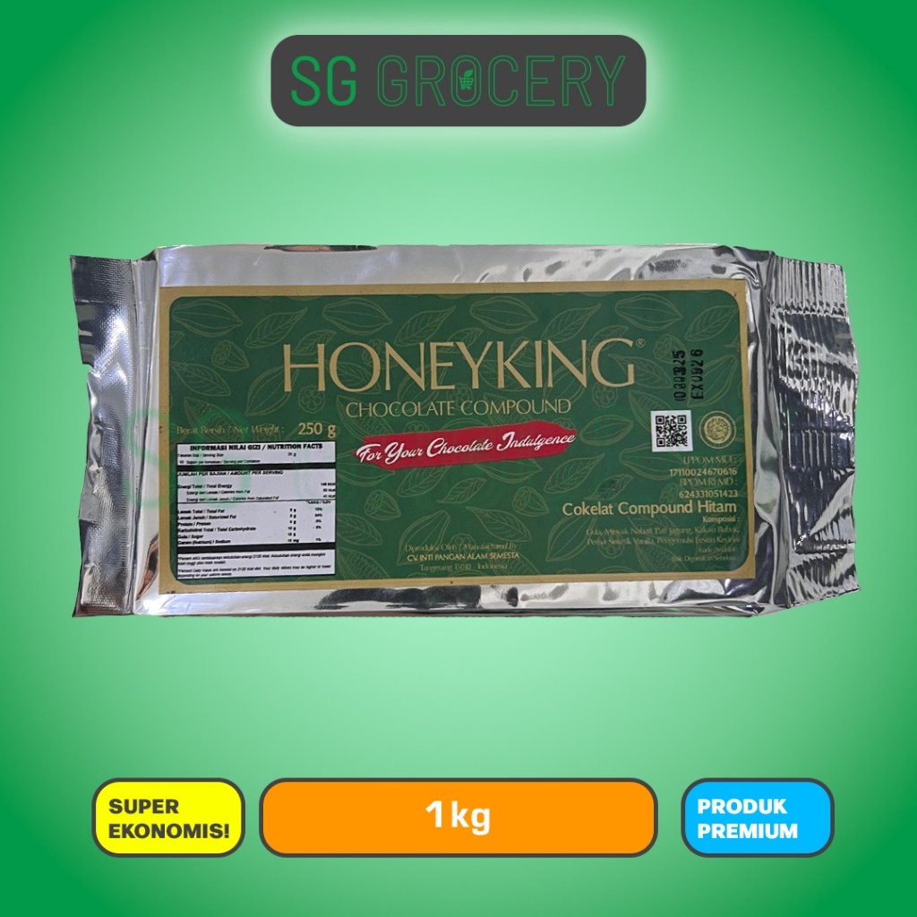 

Chocolate compound HONEYKING 250 gram