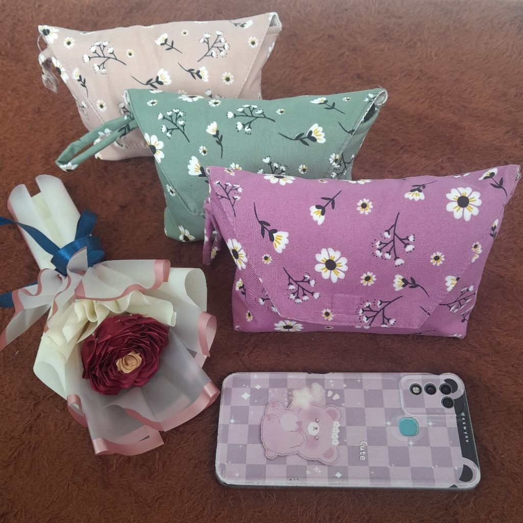 ErErCollection - Mukena Travel 2in1 Mini Pouch Katun Premium