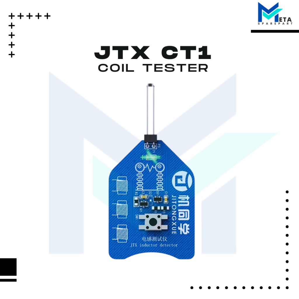JTX CT1 MOTHERBOARD COMPONENT COIL TESTER INDUCTOR