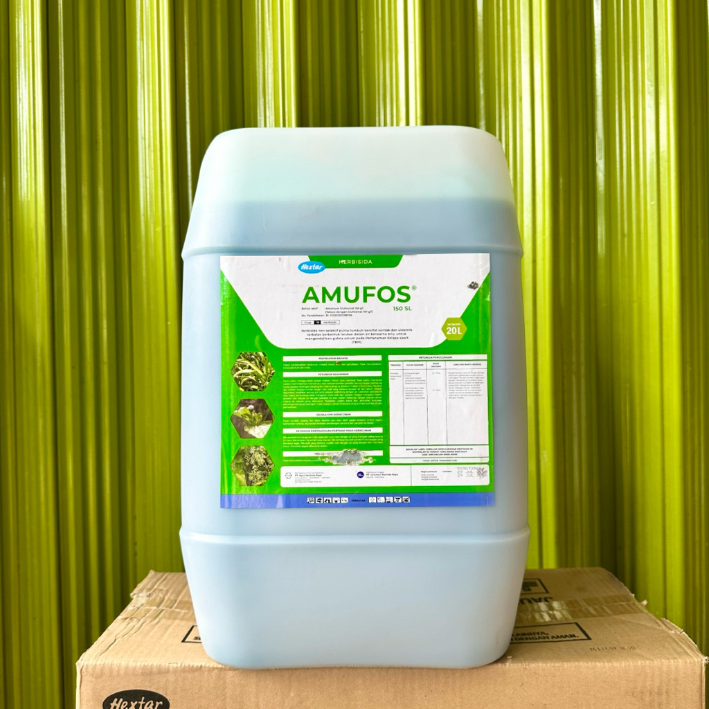 Herbisida AMUFOS 150SL Galon 20 Liter- Herbisida Ampuh Untuk Semua Jenis Rumput