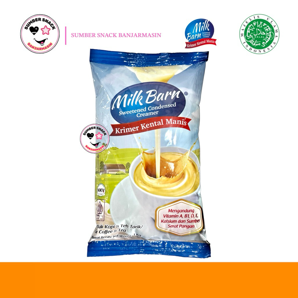 

Milk Barn Krimer Kental Manis Pouch (1kg)