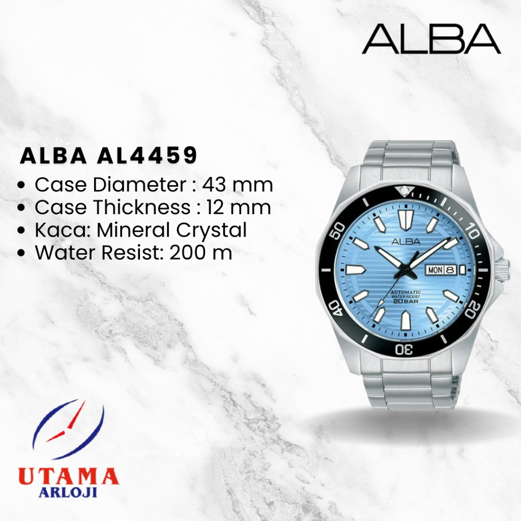 ALBA Mechanical AL4459 Jam Tangan Otomatis Pria