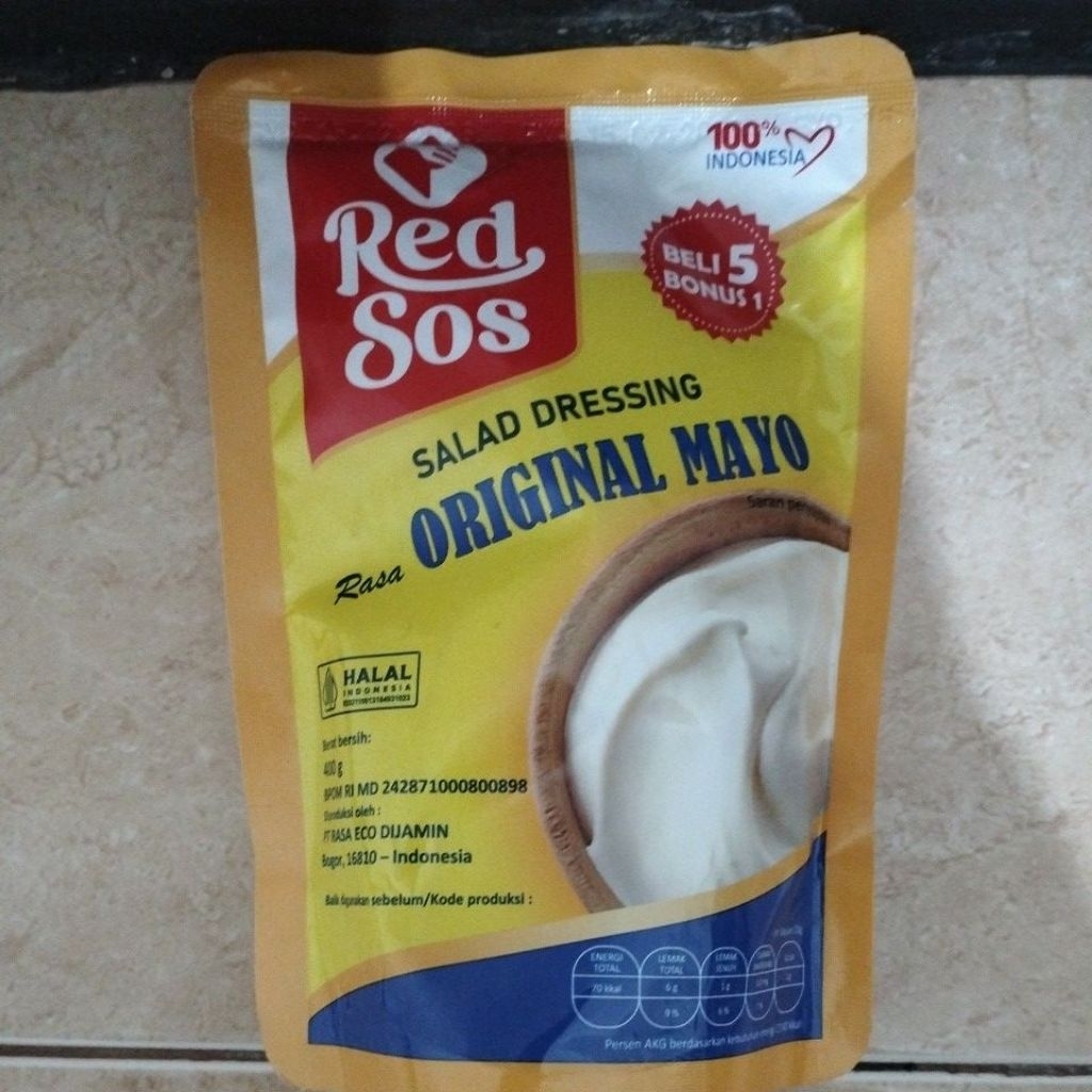 

RED SOS 400 gram