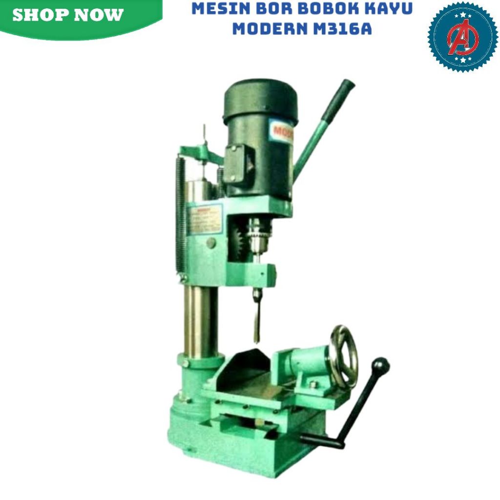 Mesin Bor Bobok Kayu Modern MK 361 A / Mortising Chiesel M361A Modern.