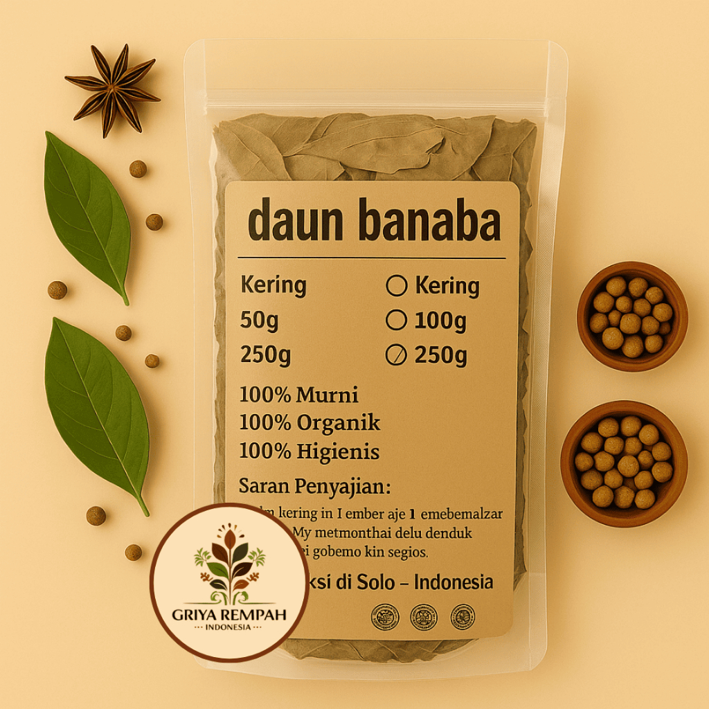 

DAUN BUNGUR KERING 250 GRAM Premium – Banaba Ramuan Rempah Herbal Jamu Tradisional Solusi Alami untuk Kesehatan Tubuh Simplisia Lagerstroemia speciosa