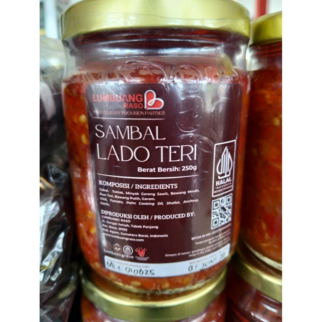 

Sambal Lado Teri Khas Minangkabau // Lambuang Raso