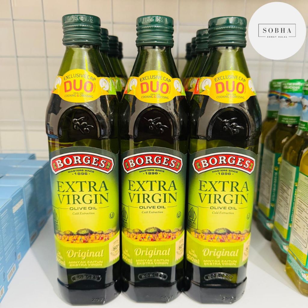 

Borges - Extra Virgin Olive Oil 500ml Minyak Zaitun Original