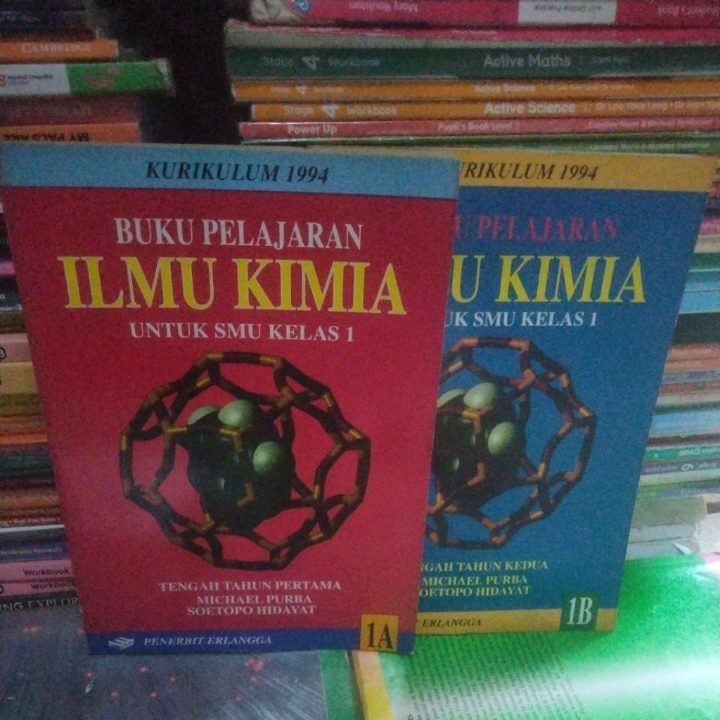 BUKU PEMBELAJARAN ILMU KIMIA 1A 1B UNTUK SMU/SMA KELAS 10-1-X KURIKULUM 1994