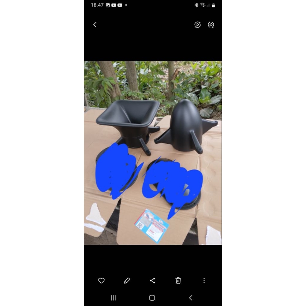 horn t24+rudal(fiberglass)12inch