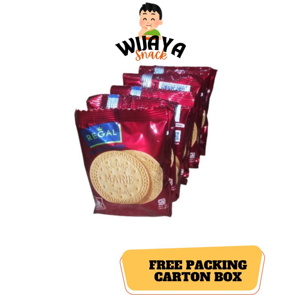 

REGAL MARIE BISKUIT ISI ( 10 SACHET X 12 GRAM ) - BISKUIT REGAL RENCENG ISI 10 SACHET X 12 GRAM