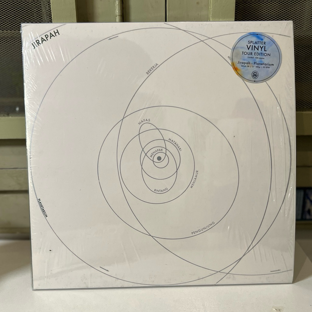 Vinyl Jirapah - Planetarium Splatter 12”