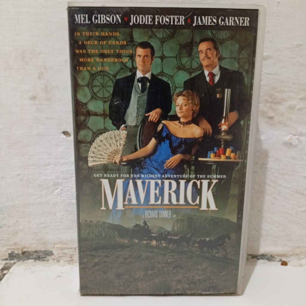 kaset vhs film Maverick