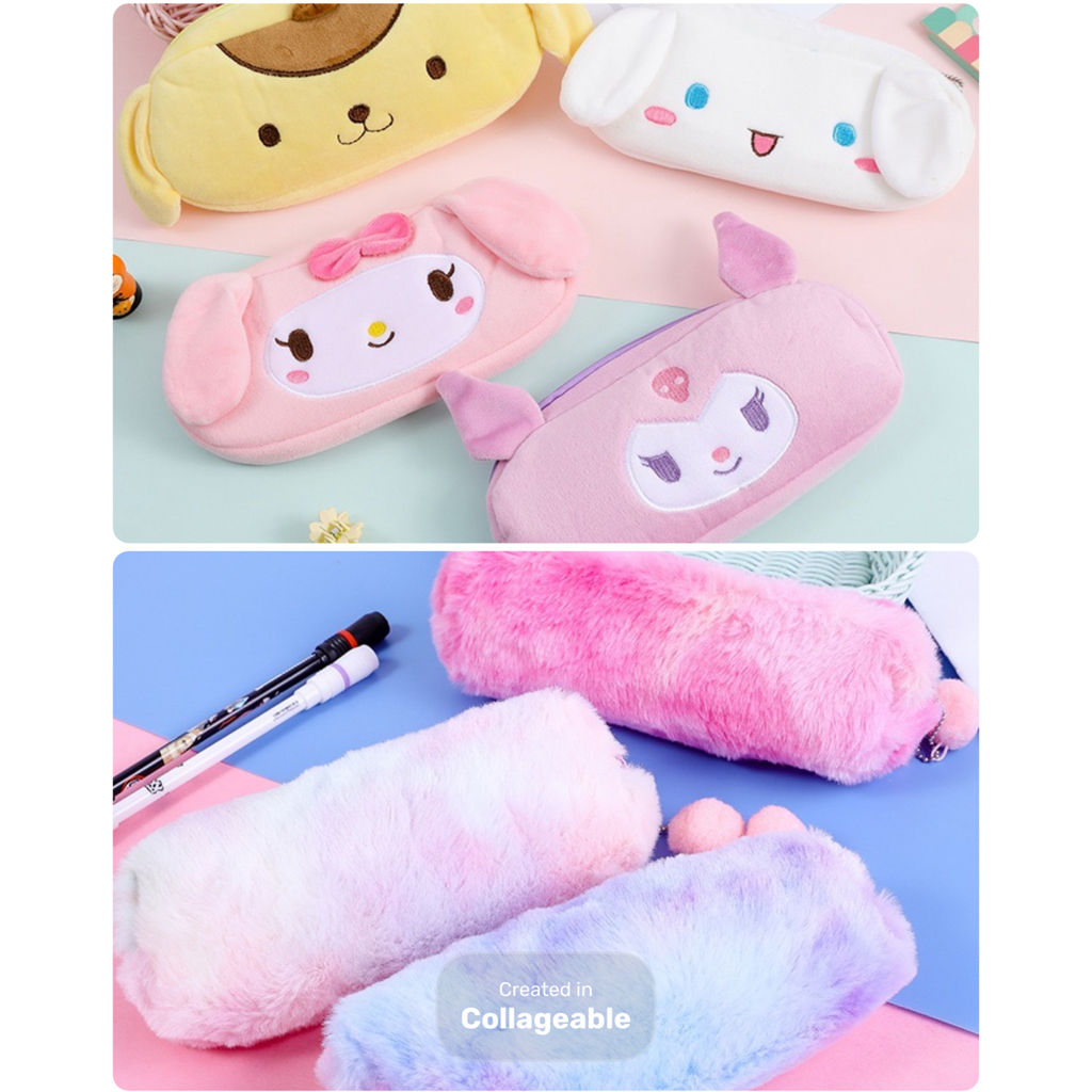 

KIDDY CUTE PENSIL CASE TEMPAT PENSIL GLASSES CASE