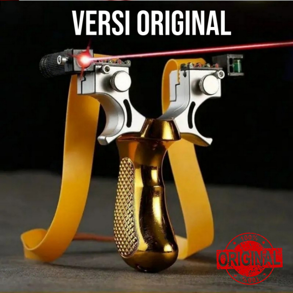 [ BISA COD ] Ketapel Laser Tactical Katapel Berburu Slingshot Laser Big Power /ALAT KETAPEL BURUNG B
