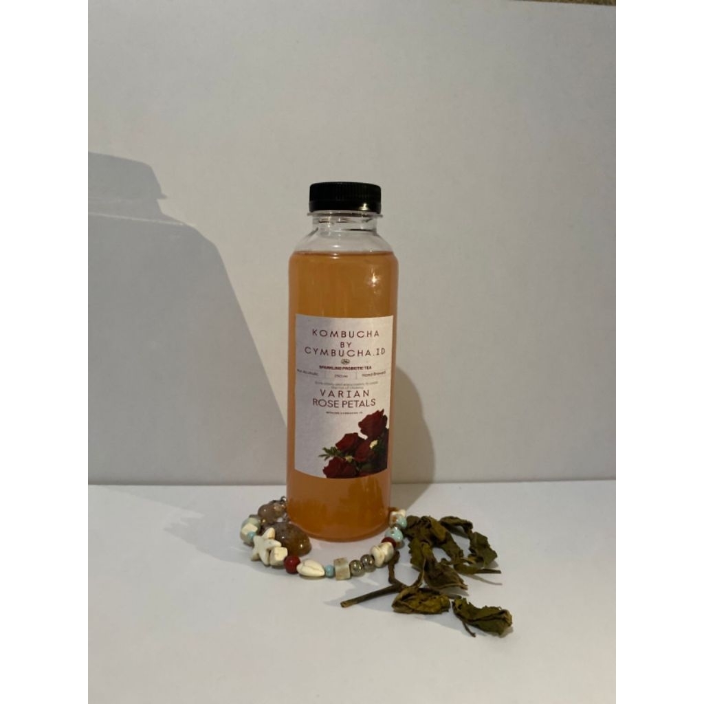 

KOMBUCHA 250ml VARIAN ROSE PETALS BY CYMBUCHA.ID KOMBUCHA TEA
