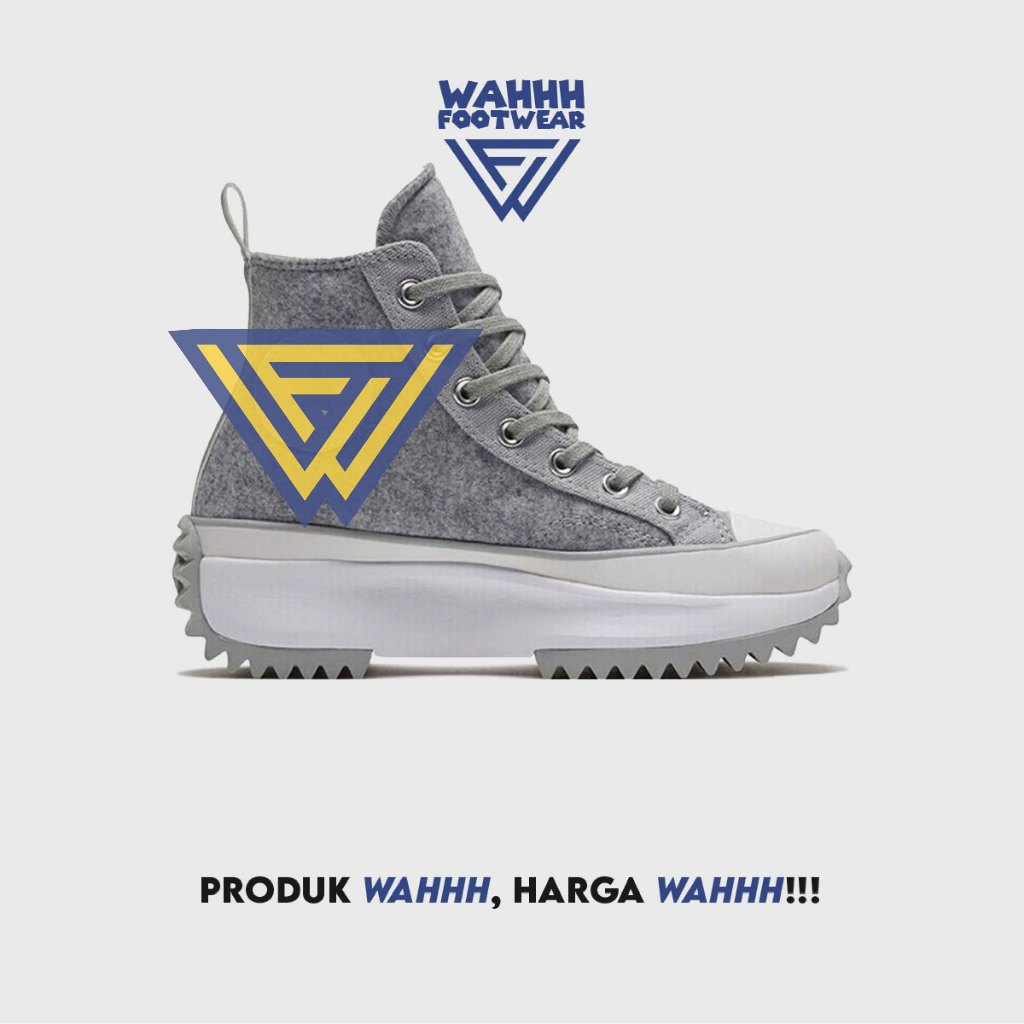 Converse Run Star Hike High Suede - Grey