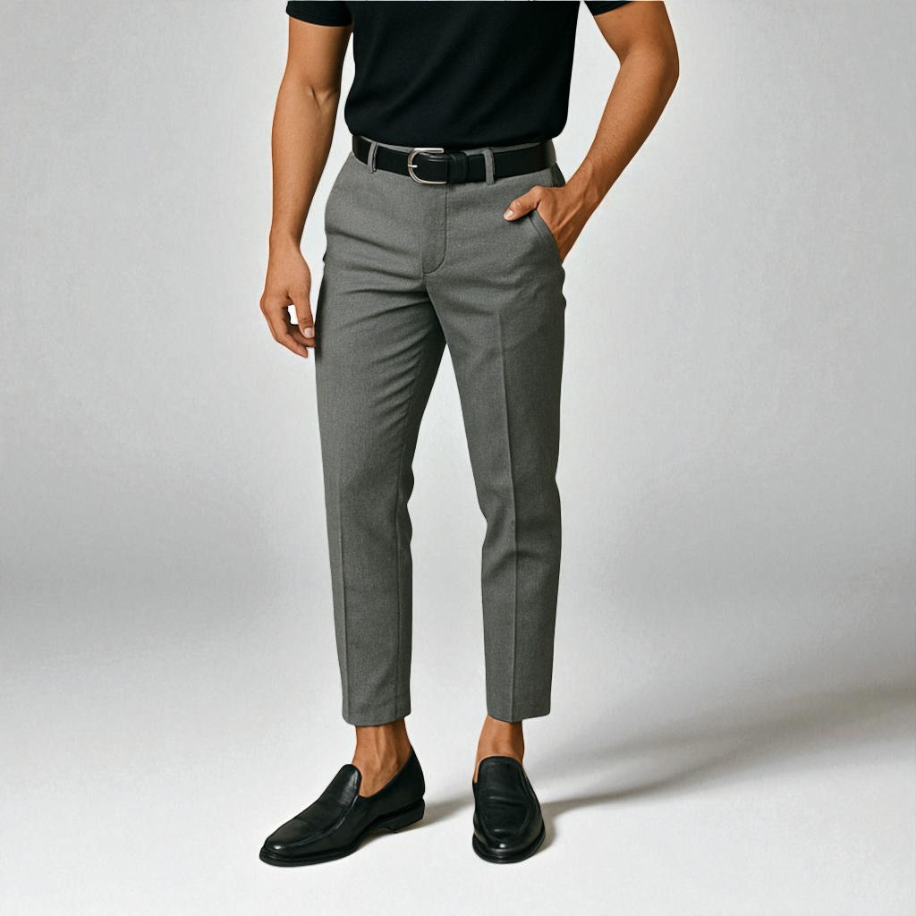 [NDS COLEKSEN] Celana Pria Ankle Pants Slimfit | Casual Model Korea | Ukuran 27–38