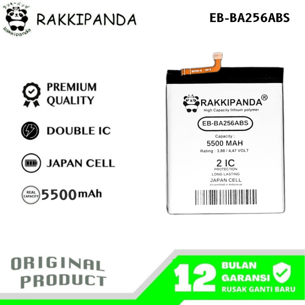RakkiPanda - EB-BA256ABS Samsung A55 5G / A556V / A556B Batre Batrai Baterai