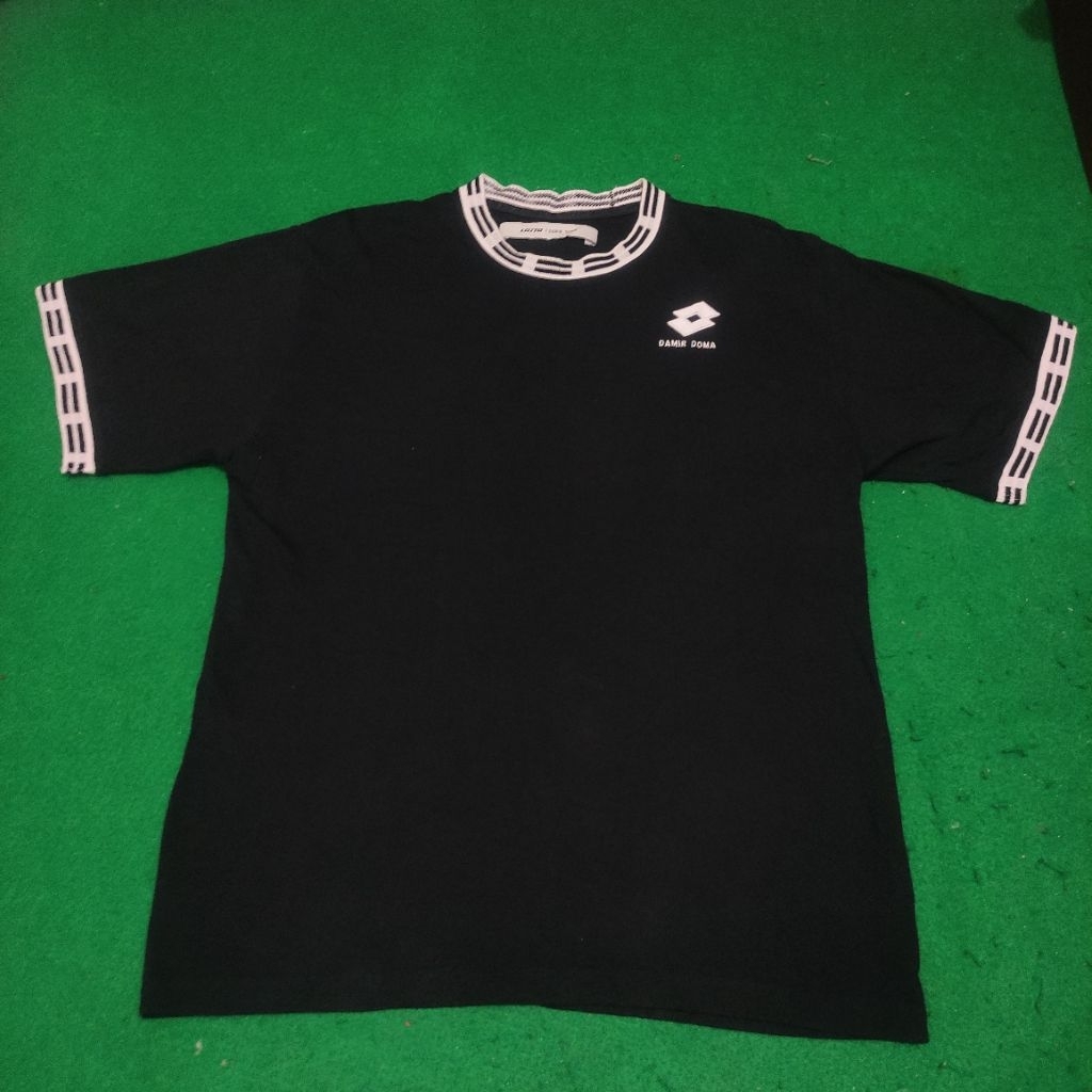 Kaos Lotto x Damir Doma Tobsy L Tee Italian Black Size L