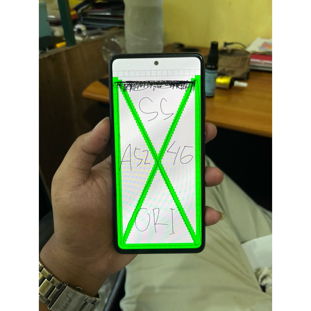 lcd samsung a52 4g ori copotan
