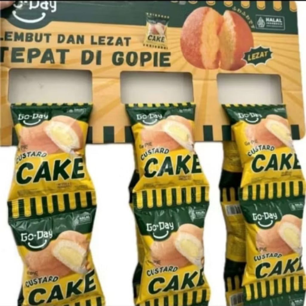 

PROMO TERBATAS 40 PCS Go - Day Custard Cake
