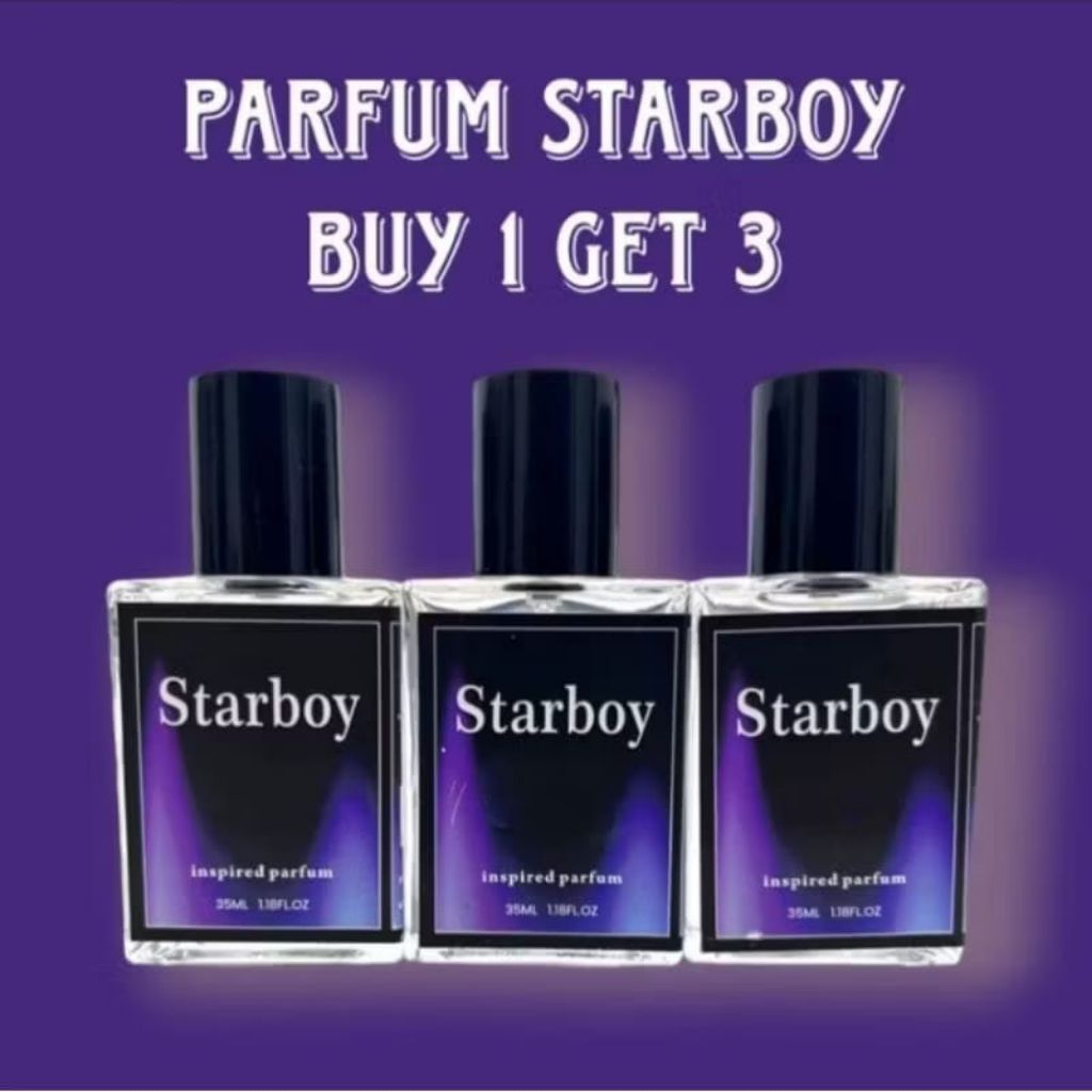 Beli 1 Dapat 3 Parfum JAYROSSE STARBOY Parfum PRIA Pemikat WANITA 30ML