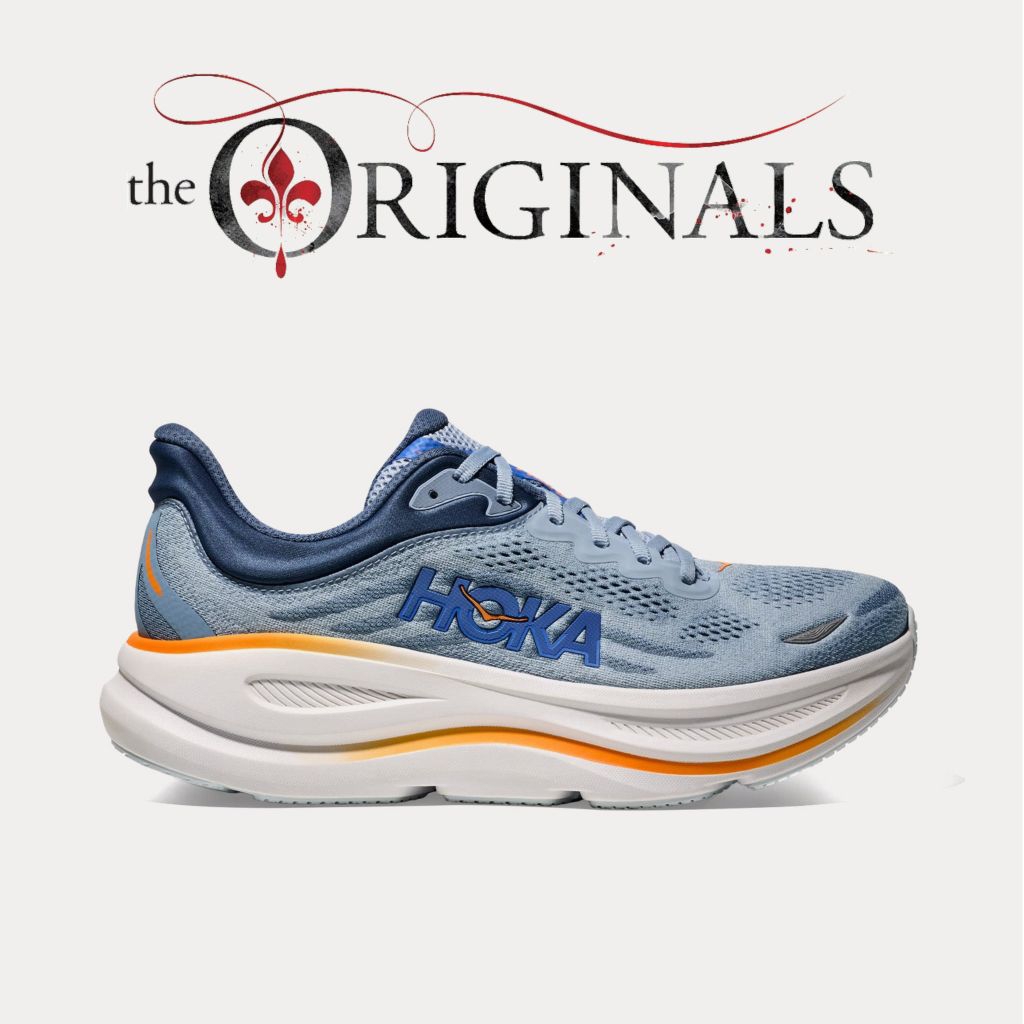 Sepatu Running Hoka Bondi 9 Drizzle Downpour Original Running Shoes