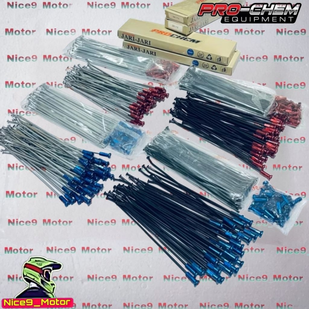 JARI JARI SUPERMOTO RING 17 & RING 18 21 CRF 150L KLX 150 DTRACKER 150 WR 155 PROCHEM ORIGINAL