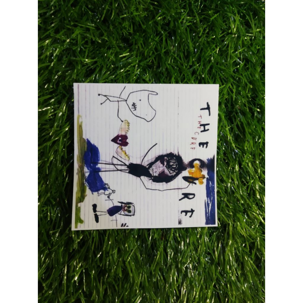 

stiker vinyl the cure