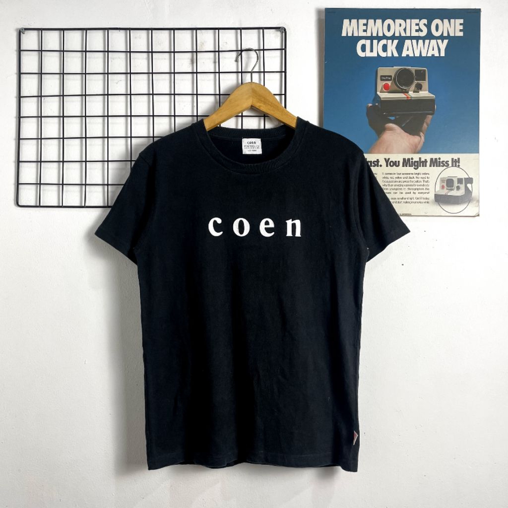 KAOS COEN USA  SIZE (S) SECOND ORIGIANL, KAOS KATUN PRIA, KAOS KATUN WANITA