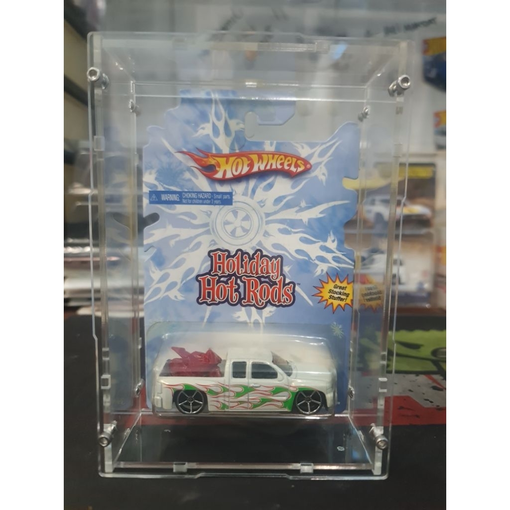 Hotwheels Double cabin Chevy Silverado 07 seri Holiday hots rods